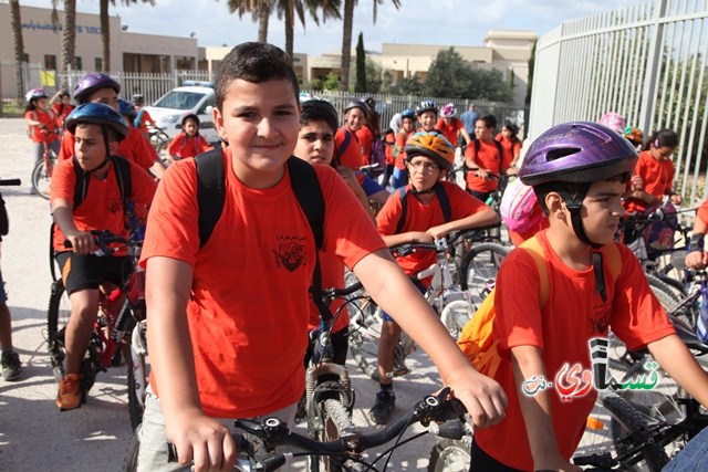 كفرقرع: مسيرة الدراجات الهوائية الـ16 تحت شعار نعم للرياضة نعم للتسامح والمحبة